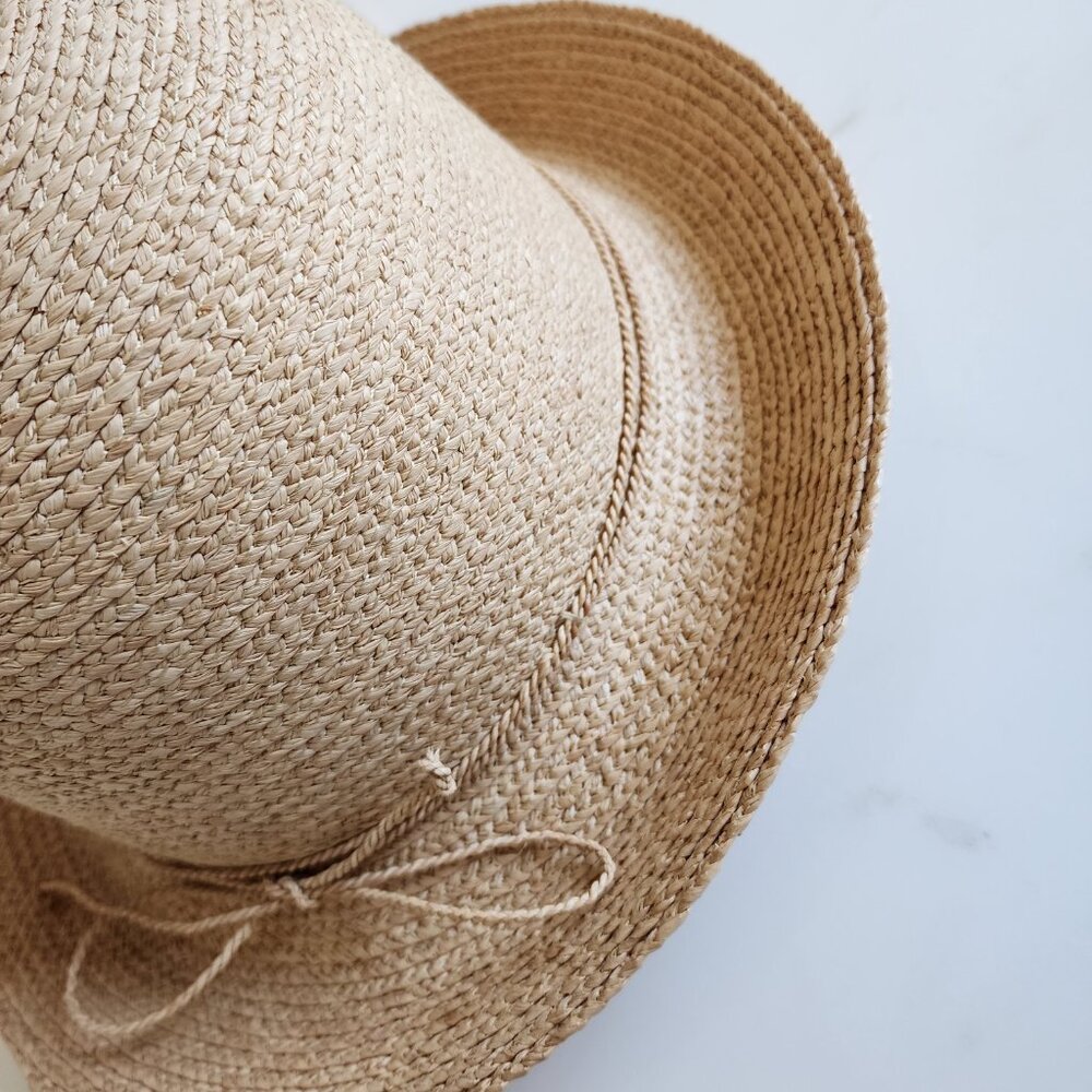NWT Helen Kaminski Prima 8 Raffia Hat – Elegant Sun-Ready Style ☀️🧢(#800) - Picture 4 of 13